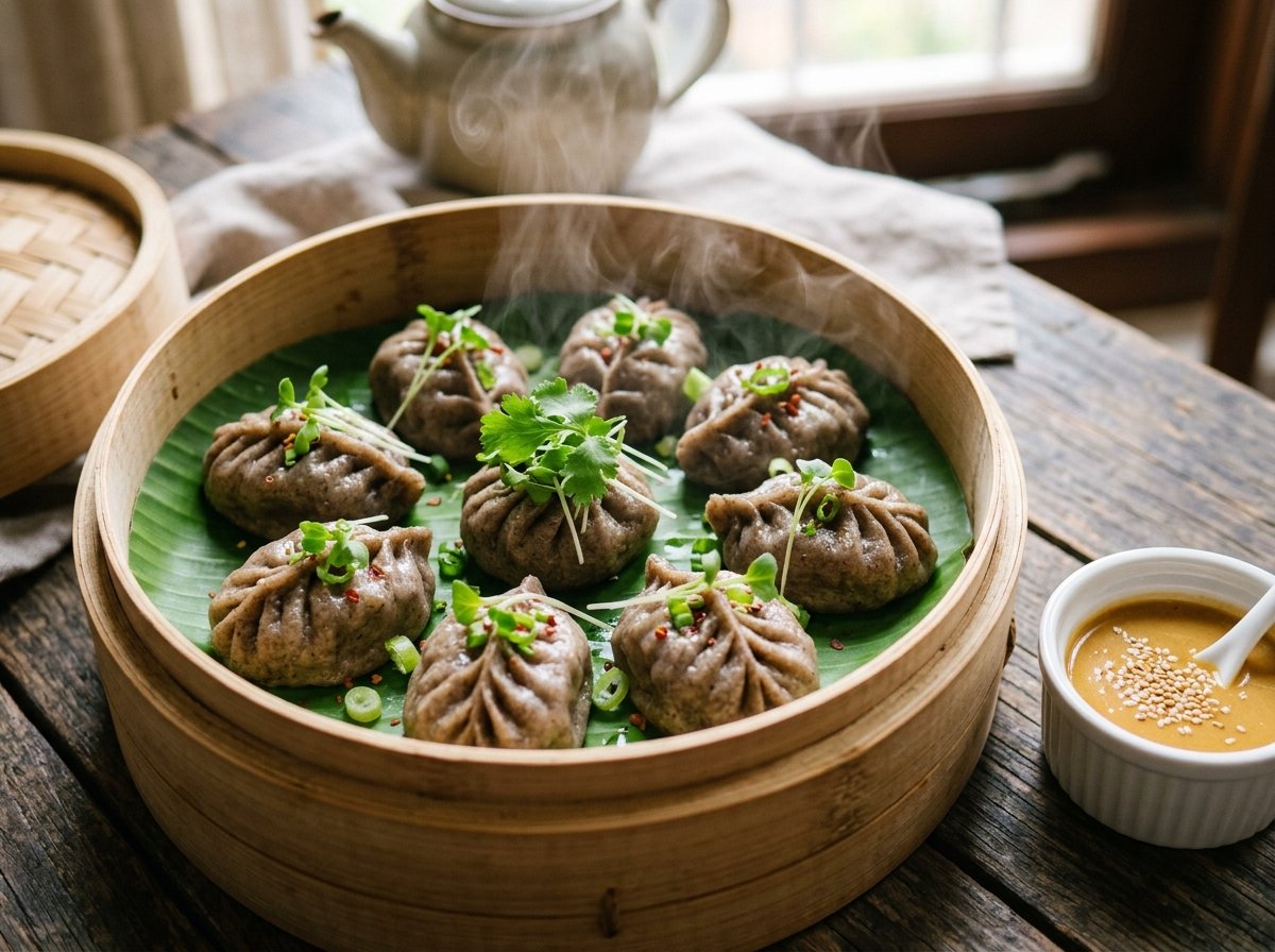 Classic Steamed Veg Momos