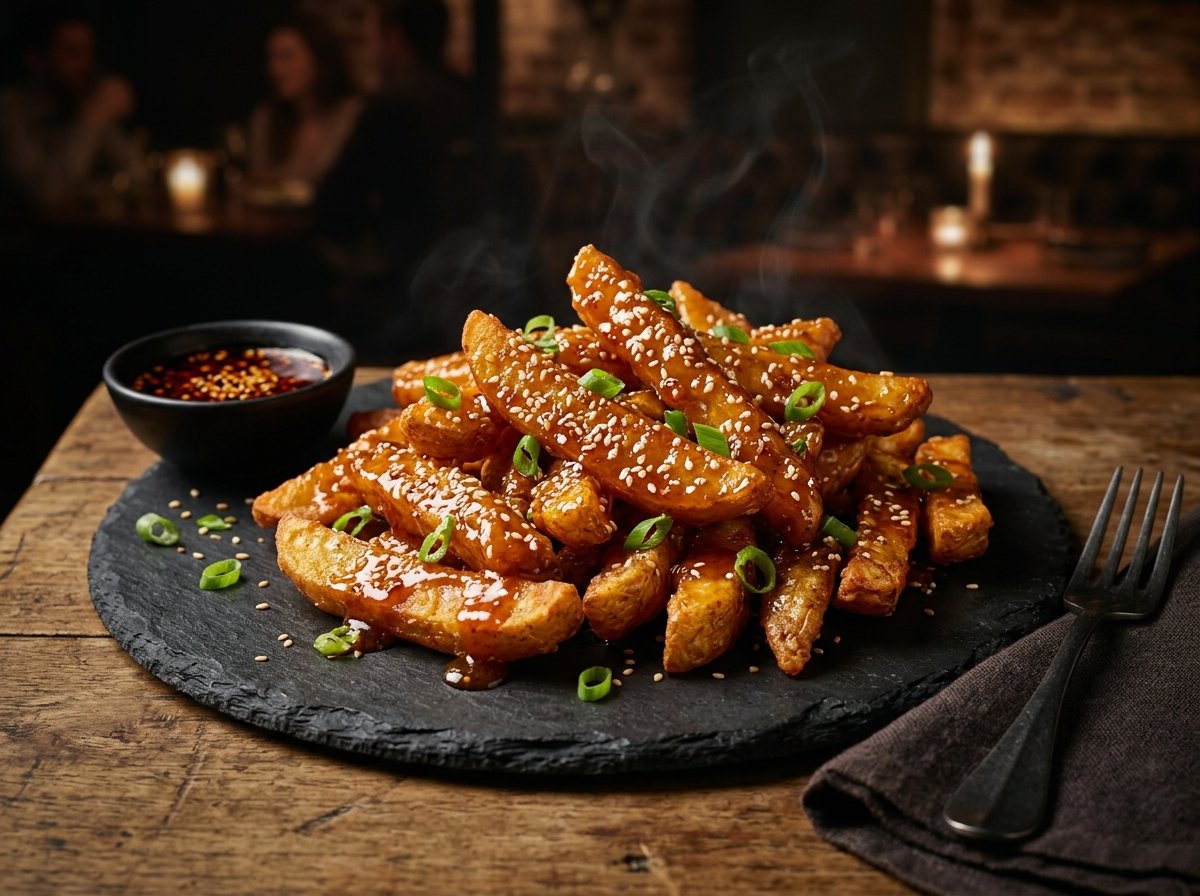 Honey Chilli Potato